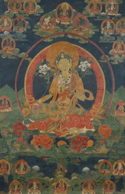 Green Tara by Unbekannt Unbekannt